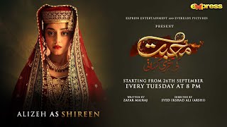 Muhabbat Ki Akhri Kahani  Teaser 2  Alizeh Shah as Shireen  Express TV [upl. by Eirotal]