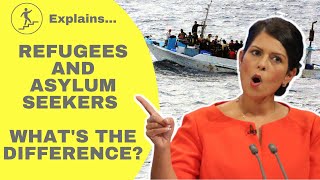 Refugees and Asylum Seekers Whats the difference [upl. by Orfurd]