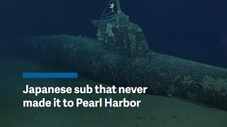 First look at Japanese submarine sunk before it reached Pearl Harbor [upl. by Nanreit]