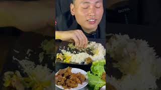 Chicken Gravy With Rice MukbangSister amp Brother Mukbang😋Watch Full Video On Rubi Rai Mukbang🇳🇵 [upl. by Neelyahs]