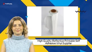 High Quality Reflective Printable Self Adhesive Vinyl Supplier [upl. by Sternick164]