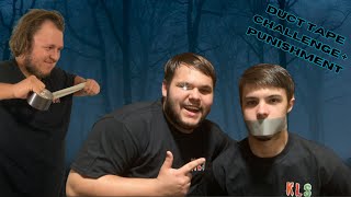 Duct Tape Challenge  Punishment Not a good idea [upl. by Amend]