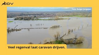 Veel regenval en hoogwater in Nederland [upl. by Druci277]