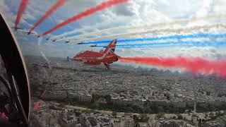 RAF Red Arrows Perform Flypast Over Paris [upl. by Napier]