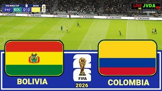 BOLIVIA vs COLOMBIA  FIFA World Cup 26™ CONMEBOL Qualifiers Match  All Goals  Pes 21 [upl. by Beaudoin]