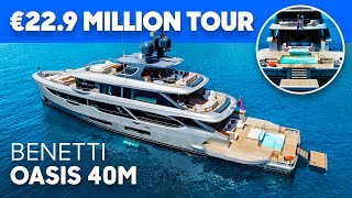 The Most Successful 40m Superyacht Ever Benetti Oasis 40m Review [upl. by Childers837]