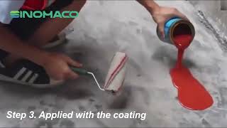 Solvent based 2 part polyurethane waterproofing coating [upl. by Esinehc330]