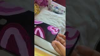 PHONE COVER MAKEOVER🩷Affy DIY❤️ [upl. by Aynna808]