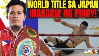 PINOY INAGAW ANG TITULO NG HAPON SA MISMONG TERITORYO NG CHAMPION  VIC SALUDAR VS RYUYA YAMANAKA [upl. by Malamut]