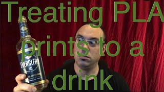 Improving printed PLA parts WITH BOOZE [upl. by Ilahtan473]