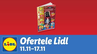 Ofertele saptamanii la Lidl • 11  17 Noiembrie 2024 [upl. by Siuqram]