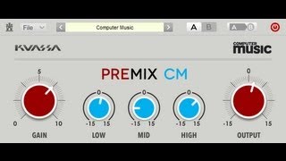 Kuassa PreMix CM  FREE VSTAU saturation and EQ plugin [upl. by Harifaz]