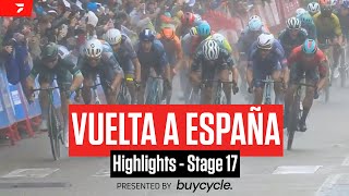 Vuelta a España 2024 Stage 17 Highlights [upl. by Yuk998]