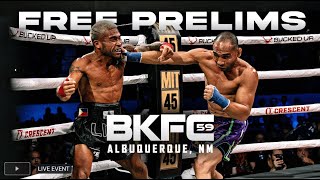 🔴 LIVE Bare Knuckle Fighting Championships 59 Prelims  Live from Albuquerque NM [upl. by Berger]