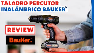 Review Taladro percutor inalámbrico Bauker [upl. by Sluiter382]