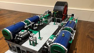 Lego Steam Engine [upl. by Kifar327]