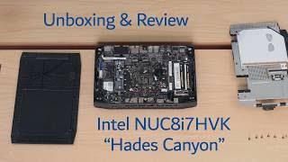 Intel NUC8i7HVK quotHades Canyonquot  Unboxing amp Review  Radeon RX Vega M GH  Intel® i78809G [upl. by Plumbo]