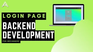 Backend web development tutorial for beginners  How to create a website Part 2  login page [upl. by Yahsed]