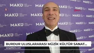 BURDUR Uluslararası Müzik Kültür Sanat Günleri başladı [upl. by Edrea]