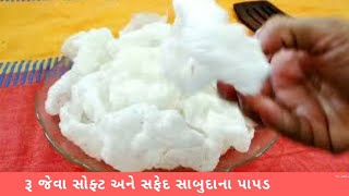 સરળ રીતે બનાવો સાબુદાણા ના ફરાળી પાપડ  Sabudana Papad [upl. by Nawrocki448]