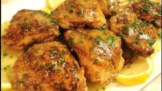 MOROCCAN CHICKEN WITH PRESERVED LEMONS AND  QUICK RECIPES  RECIPES MADE EASY [upl. by Esihcoc]