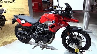 2017 BMW F700 GS  Walkaround  2016 EICMA Milan [upl. by Ecinnaj]