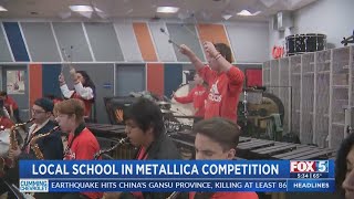 Valhalla High School Represents California As Finalist In Metallica Marching Band Competition [upl. by Turrell157]