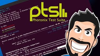 BENCHMARKS no LINUX  PHORONIX TEST SUITE PTS [upl. by Suitangi]