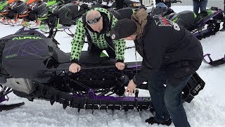 SnowRider TV  2019 Arctic Cat Mountain Cat Alpha One [upl. by Arak]