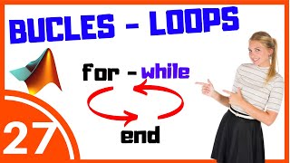 ♻️ Bucles o Loops en Matlab for  while 027 [upl. by Hadik912]