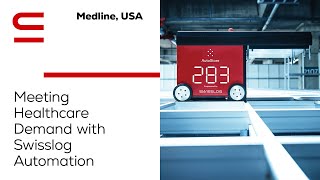 Medline USA Meeting Healthcare Demand with Swisslog Automation [upl. by Idden]