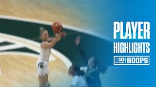 Theryn Hallock Highlights vs Eastern Mich  Michigan State Womens Basketball  11112024 [upl. by Ledairam547]