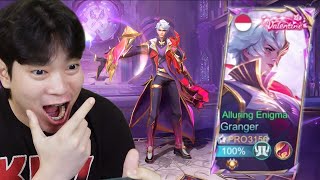 Review Skin Granger Valentine Dapet Tim Diluar Akal Sehat  Mobile Legends [upl. by Urbano]