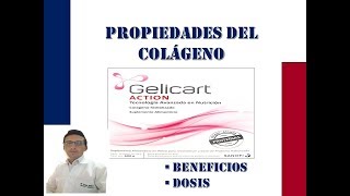 GELICART PARA QUE SIRVE GELICART COLAGENO HIDROLIZADO PROPIEDADES Y BENEFICIOS [upl. by Hadden]