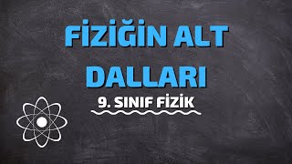 9Sınıf Fizik  Fiziğin Alt Dalları [upl. by Anelrahs902]