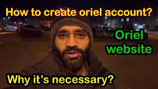 How to create Oriel Account  Is Oriel Account mandatory  MSRA [upl. by Phyllys]