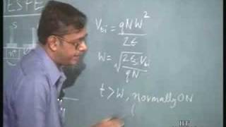 Lecture 37 GaAs MESFET Characteristics and Equivalent Circui [upl. by Jadd]