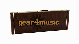 Deluxe Electric Guitar Case by Gear4music [upl. by Codd]