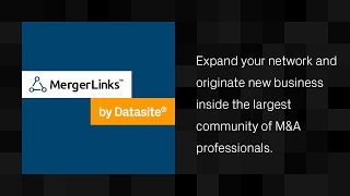 Overview of MergerLinks by Datasite [upl. by Candyce]