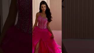 Jovani one shoulder beaded Prom 2024 [upl. by Josefina]