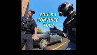 Convincing COPS to RIDE my motorcycle motorcycle hondagrom cops [upl. by Tegirb499]