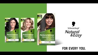 Natural amp Easy  Naturligt färgresultat och ingredienser av naturligt ursprung [upl. by Adnuhsal721]