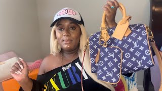 Louis Vuitton P9 SPEEDY Pharrell Unboxing💜 Coeebags louisvuitton luxury luxuryunboxing handbags [upl. by Anauj69]