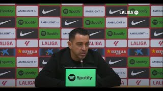 Xavi quotEl 30 de junio no seguiré como entrenador del FC Barcelonaquot [upl. by Ssor]