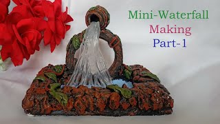 quotDIY Mini Waterfall Create a Tranquil Oasis in Your Homequot [upl. by Fitts225]