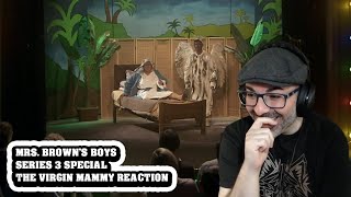 American Reacts to Mrs Browns Boys  Series 2 Episode 8 The Virgin Mammy Special [upl. by Zetana]