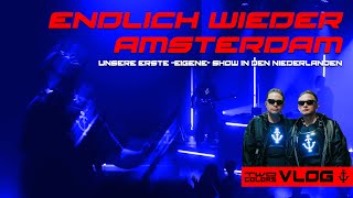 So lief UNSER ERSTES EIGENES KONZERT in Amsterdam 😱😱  twocolors VLOG [upl. by Alrac347]