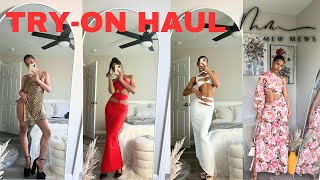 DRESS TRYON HAULUNBOXING  brand Mew Mews✨tryon dresses fashionstyle [upl. by Gorton288]