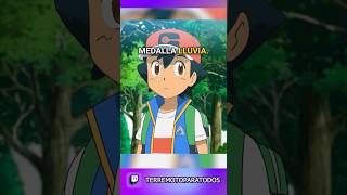 ¡Ash ganó 2 VECES la MISMA MEDALLA 💧pokemon shorts ashketchum [upl. by Schilling]