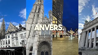 LA VILLE BELGE TRÈS BOF  Vlog Anvers  Snacks asiatiques musée des beaux arts centre ville [upl. by Aneertak188]